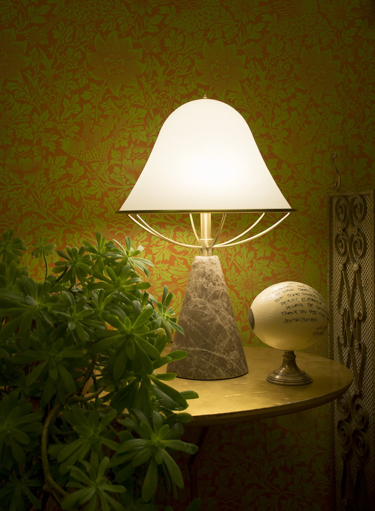 Replacement glass shade for Anita lamp