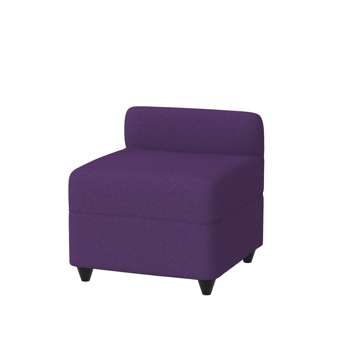 Angolo Pouf with backrest
