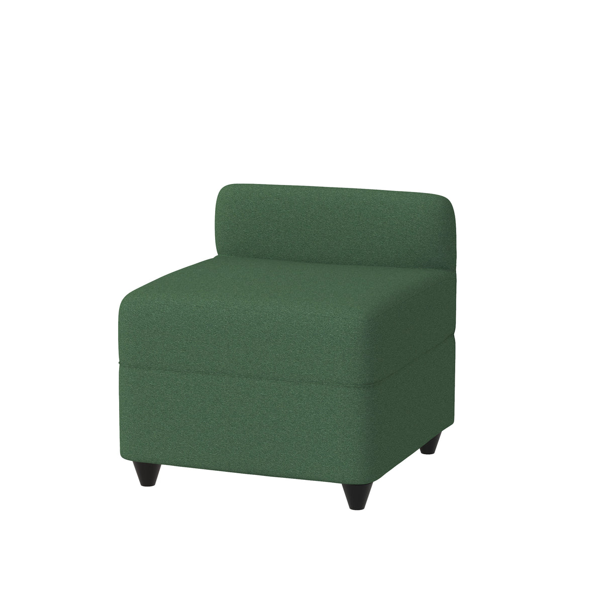 Angolo Pouf with backrest