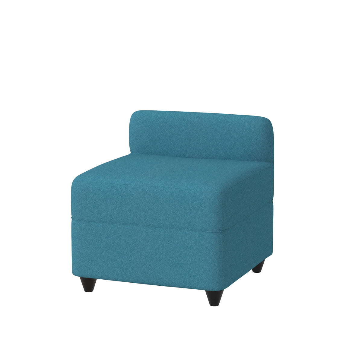 Angolo Pouf with backrest