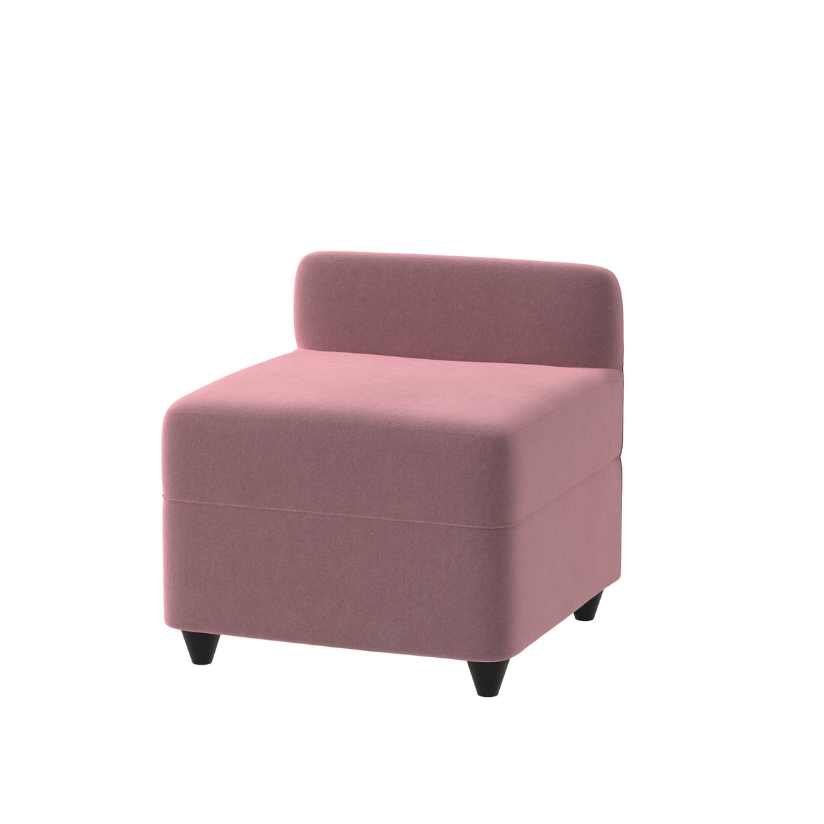 Angolo Pouf with backrest
