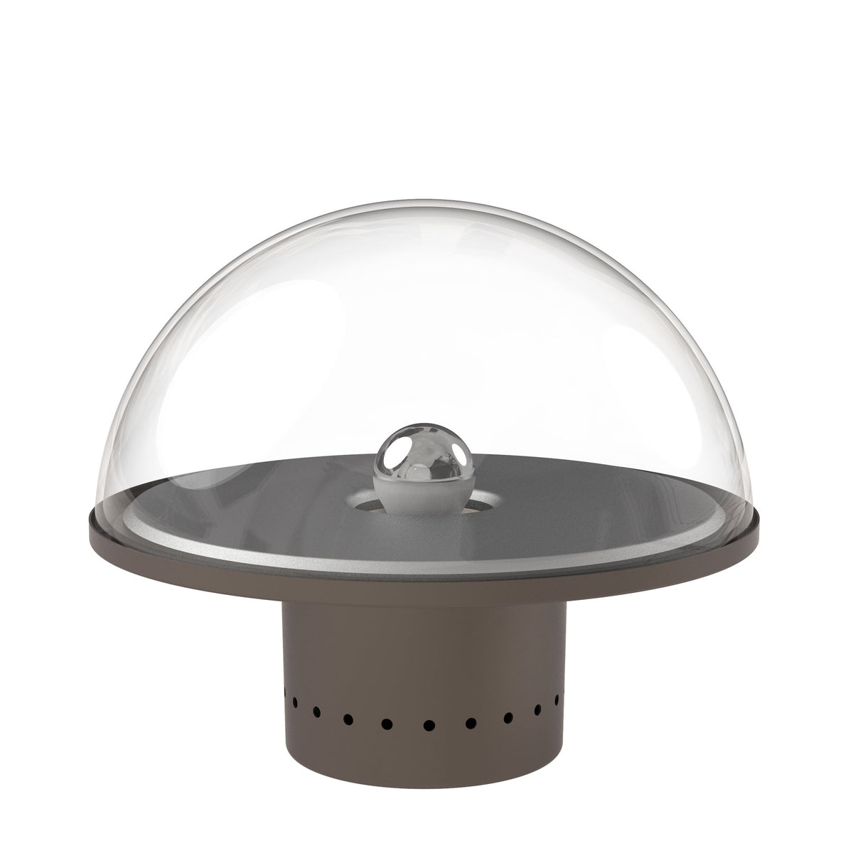 Additional view of Replacement glass shade for Siderea lamp